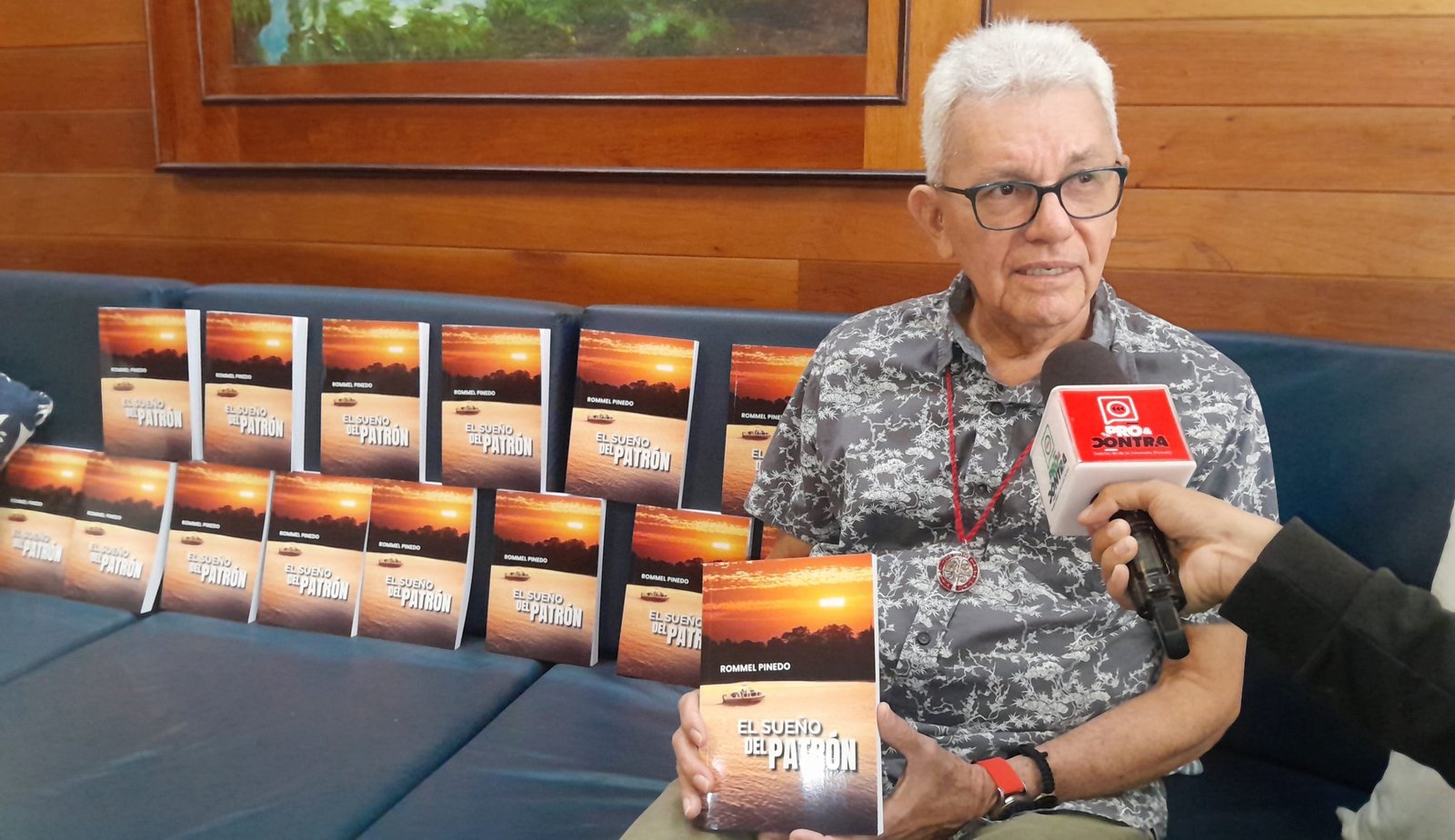 Presentación del libro El Sueño del Patrón de nuestro socio Rommel Pinedo: cultura y solidaridad en acción