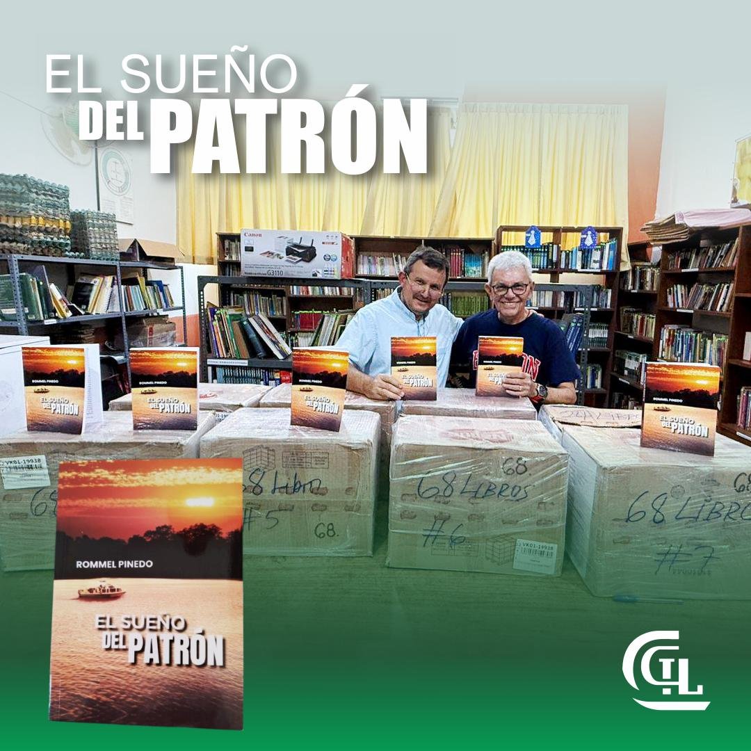 Donación de 900 ejemplares del libro El Sueño del Patrón a la Parroquia San Martín de Porres